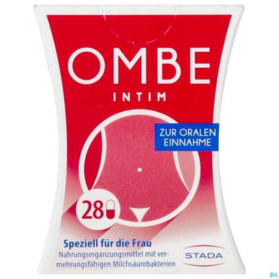 Sie sehen eine Packung OMBE INTIM KPS VEGAN, 28 Stück, Produktbild: 01 OMBE INTIM KPS VEGAN, 28 Stück, A-Nr.: 3329278 - 01