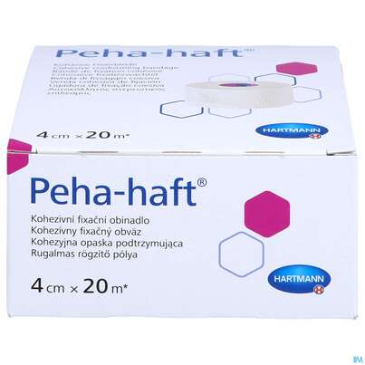 Sie sehen eine Packung PEHA-HAFT FIXBD 20MX 4CM LF, 1 Stück, Produktbild: 01 PEHA-HAFT FIXBD 20MX 4CM LF, 1 Stück, A-Nr.: 3328273 - 01