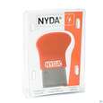 Sie sehen eine Packung Laus-nissen Kamm Metall Nyda 1st, Produktbild: 01 Laus-nissen Kamm Metall Nyda 1st, A-Nr.: 3334718 - 01