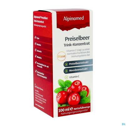 Sie sehen eine Packung ALPINAMED PREISELBEER TRIKON, 100 Milliliter, Produktbild: 03 ALPINAMED PREISELBEER TRIKON, 100 Milliliter, A-Nr.: 3326357 - 03
