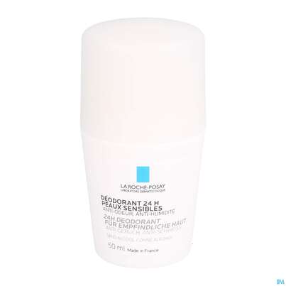 Sie sehen eine Packung La Roche-Posay Deo Roll-on, 50 Milliliter, Produktbild: 03 La Roche-Posay Deo Roll-on, 50 Milliliter, A-Nr.: 3442939 - 03