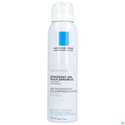 Sie sehen eine Packung La Roche-Posay Deo Spray, 150 Milliliter, Produktbild: 01 La Roche-Posay Deo Spray, 150 Milliliter, A-Nr.: 3442945 - 01