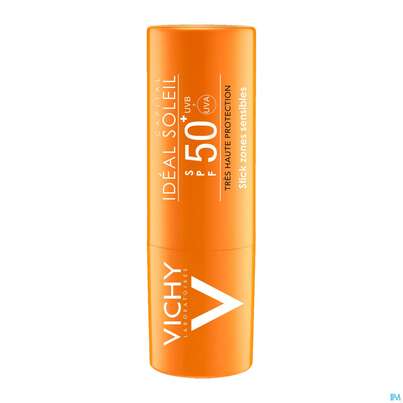 Vichy idéal soleil Stick für empfindliche Hautpartien LSF 50+, 9 Gramm, A-Nr.: 2612687 - 03