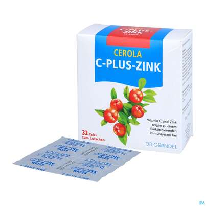 VIT C CEROLA+ZINKTAL GRANDEL, 32 Stück, A-Nr.: 2701215 - 04