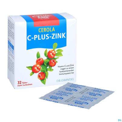 VIT C CEROLA+ZINKTAL GRANDEL, 32 Stück, A-Nr.: 2701215 - 05
