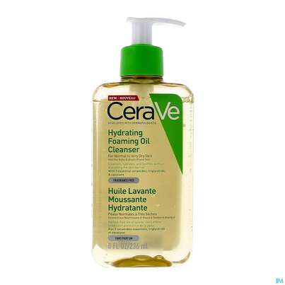 Sie sehen eine Packung CeraVe feuchtigkeitsspendendes Reinigungsöl, 236 Milliliter, Produktbild: 05 CeraVe feuchtigkeitsspendendes Reinigungsöl, 236 Milliliter, A-Nr.: 5461071 - 05