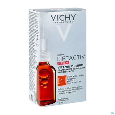 Sie sehen eine Packung VICHY LIFTACTIV VIT C SERUM, 20 Milliliter, Produktbild: 04 VICHY LIFTACTIV VIT C SERUM, 20 Milliliter, A-Nr.: 5478976 - 04