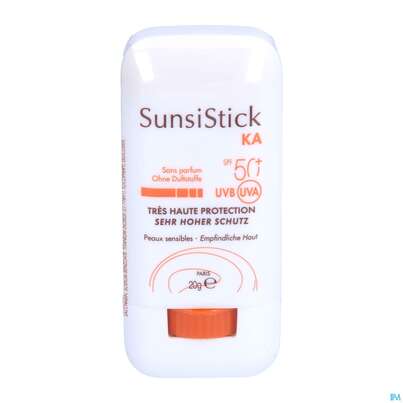 Sie sehen eine Packung Avène Sunsistick Ka Spf 50+ 20g, Produktbild: 03 Avène Sunsistick Ka Spf 50+ 20g, A-Nr.: 5397835 - 03