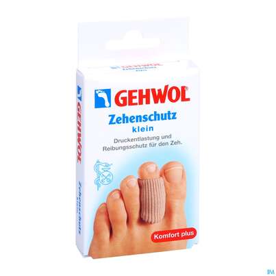 Sie sehen eine Packung Gehwol Gel-zehenschutz Klein Nr 64513 2st, Produktbild: 03 Gehwol Gel-zehenschutz Klein Nr 64513 2st, A-Nr.: 2525913 - 03