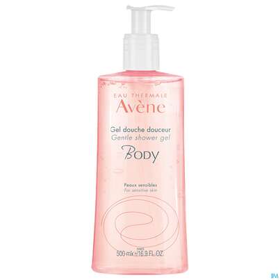 Sie sehen eine Packung Avène Body Mildes Duschgel 500ml, Produktbild: 03 Avène Body Mildes Duschgel 500ml, A-Nr.: 4490627 - 03
