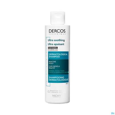 Sie sehen eine Packung VICHY SH.DERC ULTR.SEN F, 200 Milliliter, Produktbild: 05 VICHY SH.DERC ULTR.SEN F, 200 Milliliter, A-Nr.: 4442918 - 05
