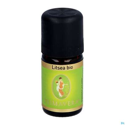 Sie sehen eine Packung Aetherische Oele Primavera Litsea Bio 5ml, Produktbild: 02 Aetherische Oele Primavera Litsea Bio 5ml, A-Nr.: 2583425 - 02