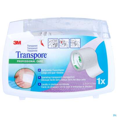 3M Transpore Dispenser 25 mm x 5 m, 1 Stück, A-Nr.: 2602625 - 01