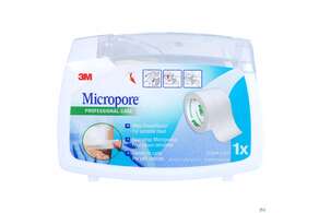 3M Micropore Dispenser 25 mm x 5 m, 1 Stück, A-Nr.: 2602602 - 01
