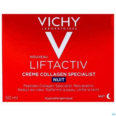 Sie sehen eine Packung VICHY LIFTACTIV COLL.SPEC N, 50 Milliliter, Produktbild: 01 VICHY LIFTACTIV COLL.SPEC N, 50 Milliliter, A-Nr.: 5344141 - 01