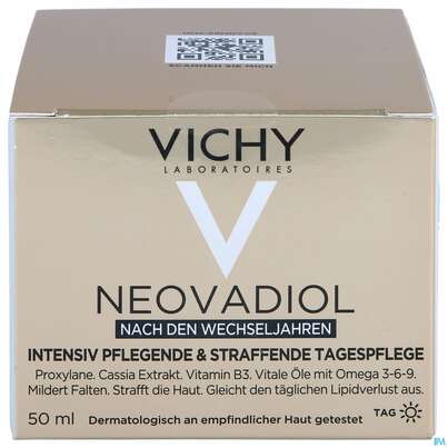 Sie sehen eine Packung VICHY NEOVADIOL NACH WECHS.T, 50 Milliliter, Produktbild: 01 VICHY NEOVADIOL NACH WECHS.T, 50 Milliliter, A-Nr.: 5428398 - 01
