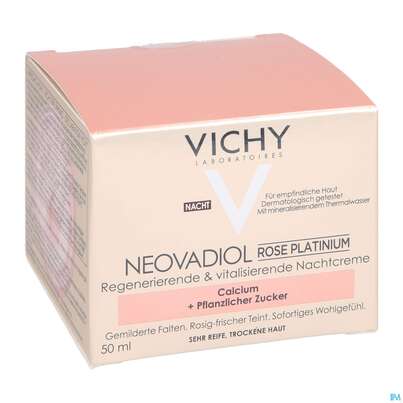 Sie sehen eine Packung VICHY NEOVADIOL ROSE PLAT.N, 50 Milliliter, Produktbild: 03 VICHY NEOVADIOL ROSE PLAT.N, 50 Milliliter, A-Nr.: 5182135 - 03