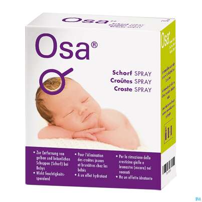 Sie sehen eine Packung OSA SCHORF SPRAY, 30 Milliliter, Produktbild: 02 OSA SCHORF SPRAY, 30 Milliliter, A-Nr.: 4391138 - 02