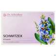 Sie sehen eine Packung Dr. Schreibers Schwitzex, 60 Stück, Produktbild: 01 Dr. Schreibers Schwitzex, 60 Stück, A-Nr.: 4852237 - 01
