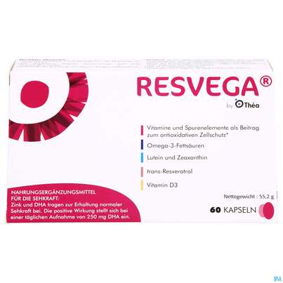 Sie sehen eine Packung RESVEGA KPS ORIGINAL, 60 Stück, Produktbild: 01 RESVEGA KPS ORIGINAL, 60 Stück, A-Nr.: 4391701 - 01