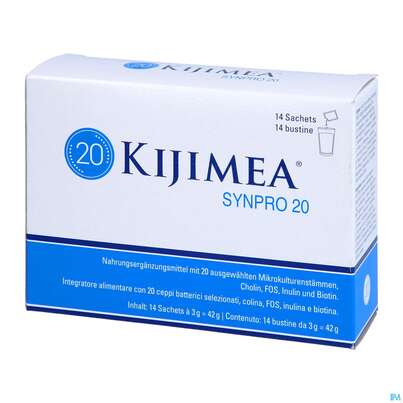 Sie sehen eine Packung KIJIMEA SYNPRO 20, 14 Stück, Produktbild: 02 KIJIMEA SYNPRO 20, 14 Stück, A-Nr.: 4841699 - 02