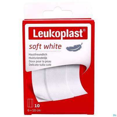 LEUKOPL SOFT 10CMX 6CM, 10 Stück, A-Nr.: 4369110 - 01