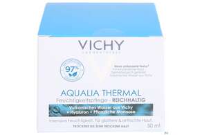 Vichy Aqualia Thermal reichhaltige Feuchtigkeitspflege , 50 Milliliter, A-Nr.: 4838036 - 01