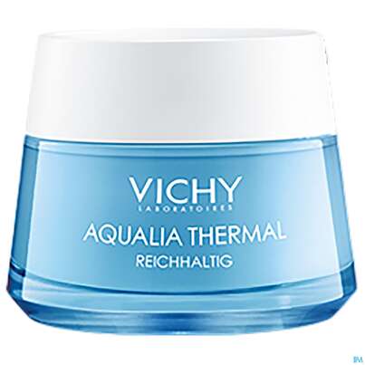 Sie sehen eine Packung Vichy Aqualia Thermal reichhaltige Feuchtigkeitspflege , 50 Milliliter, Produktbild: 02 Vichy Aqualia Thermal reichhaltige Feuchtigkeitspflege , 50 Milliliter, A-Nr.: 4838036 - 02