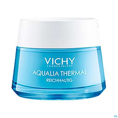 Sie sehen eine Packung Vichy Aqualia Thermal reichhaltige Feuchtigkeitspflege , 50 Milliliter, Produktbild: 03 Vichy Aqualia Thermal reichhaltige Feuchtigkeitspflege , 50 Milliliter, A-Nr.: 4838036 - 03