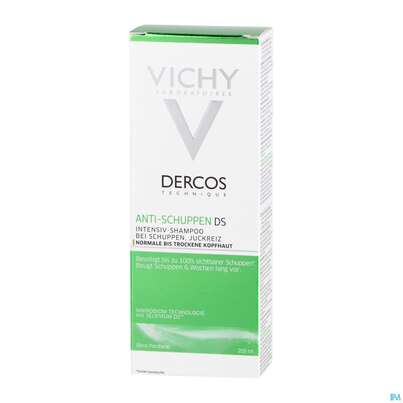 Sie sehen eine Packung SH.VICHY DERC A-SCHUPP THNEU, 200 Milliliter, Produktbild: 02 SH.VICHY DERC A-SCHUPP THNEU, 200 Milliliter, A-Nr.: 4357414 - 02