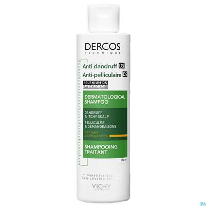 Sie sehen eine Packung SH.VICHY DERC A-SCHUPP THNEU, 200 Milliliter, Produktbild: 05 SH.VICHY DERC A-SCHUPP THNEU, 200 Milliliter, A-Nr.: 4357414 - 05