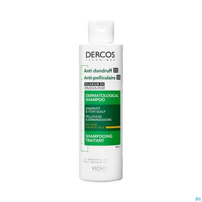 Sie sehen eine Packung SH.VICHY DERC A-SCHUPP THNEU, 200 Milliliter, Produktbild: 06 SH.VICHY DERC A-SCHUPP THNEU, 200 Milliliter, A-Nr.: 4357414 - 06