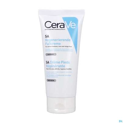 Sie sehen eine Packung CeraVe SA Regenerierende Fußcreme, 88 Milliliter, Produktbild: 05 CeraVe SA Regenerierende Fußcreme, 88 Milliliter, A-Nr.: 4801843 - 05