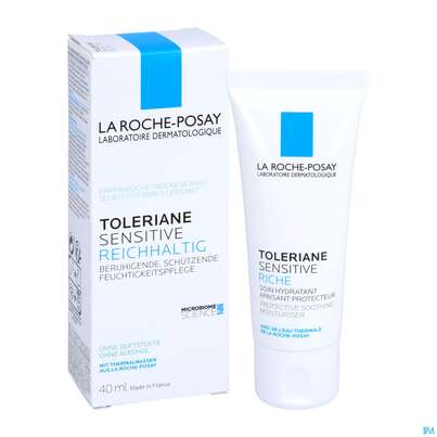 Sie sehen eine Packung La Roche-Posay Toleriane Sensitive reichhaltige Gesichtspflege, 40 Milliliter, Produktbild: 05 La Roche-Posay Toleriane Sensitive reichhaltige Gesichtspflege, 40 Milliliter, A-Nr.: 5063063 - 05