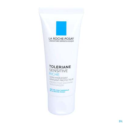 Sie sehen eine Packung La Roche-Posay Toleriane Sensitive reichhaltige Gesichtspflege, 40 Milliliter, Produktbild: 06 La Roche-Posay Toleriane Sensitive reichhaltige Gesichtspflege, 40 Milliliter, A-Nr.: 5063063 - 06