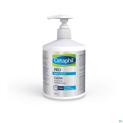 Sie sehen eine Packung Cetaphil Pro ItchControl Handreinigung, 500 Milliliter, Produktbild: 01 Cetaphil Pro ItchControl Handreinigung, 500 Milliliter, A-Nr.: 4778825 - 01