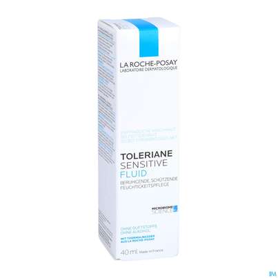 Sie sehen eine Packung La Roche-Posay Toleriane Sensitive Fluid leichte Gesichtspflege, 40 Milliliter, Produktbild: 03 La Roche-Posay Toleriane Sensitive Fluid leichte Gesichtspflege, 40 Milliliter, A-Nr.: 5063086 - 03