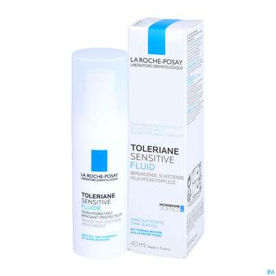 Sie sehen eine Packung La Roche-Posay Toleriane Sensitive Fluid leichte Gesichtspflege, 40 Milliliter, Produktbild: 04 La Roche-Posay Toleriane Sensitive Fluid leichte Gesichtspflege, 40 Milliliter, A-Nr.: 5063086 - 04