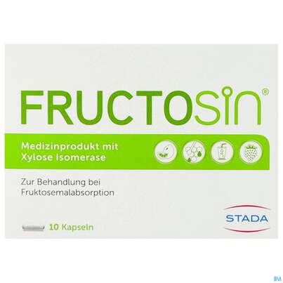 Sie sehen eine Packung Fructosin Kapseln 10st, Produktbild: 01 Fructosin Kapseln 10st, A-Nr.: 4778877 - 01