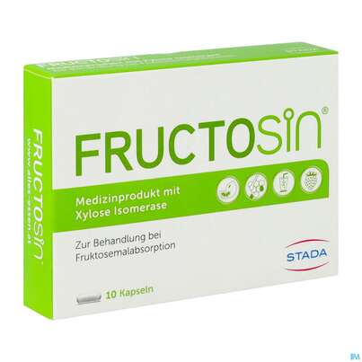 Sie sehen eine Packung Fructosin Kapseln 10st, Produktbild: 02 Fructosin Kapseln 10st, A-Nr.: 4778877 - 02