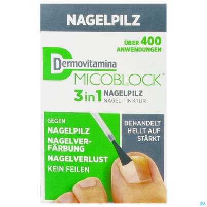 Sie sehen eine Packung DERMOVITAMINA MICOB NAG TKT, 7 Milliliter, Produktbild: 01 DERMOVITAMINA MICOB NAG TKT, 7 Milliliter, A-Nr.: 4332006 - 01