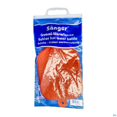Sie sehen eine Packung Waermeflaschen Saenger Orange 1,5l 1st, Produktbild: 02 Waermeflaschen Saenger Orange 1,5l 1st, A-Nr.: 5033889 - 02