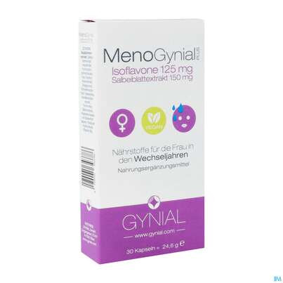 Sie sehen eine Packung MENOGYNIAL PLUS KPS ISOFLAVO, 30 Stück, Produktbild: 02 MENOGYNIAL PLUS KPS ISOFLAVO, 30 Stück, A-Nr.: 4768413 - 02