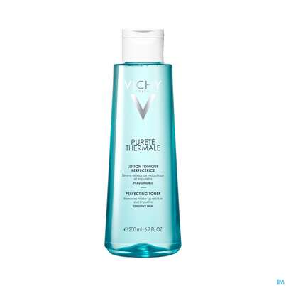 Sie sehen eine Packung Vichy Pureté Thermale Belebende Reinigungslotion, 200 Milliliter, Produktbild: 02 Vichy Pureté Thermale Belebende Reinigungslotion, 200 Milliliter, A-Nr.: 4309993 - 02