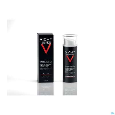 Sie sehen eine Packung VICHY HOMME HYDRA MAG C+, 50 Milliliter, Produktbild: 04 VICHY HOMME HYDRA MAG C+, 50 Milliliter, A-Nr.: 3828136 - 04