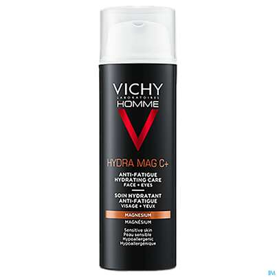 Sie sehen eine Packung VICHY HOMME HYDRA MAG C+, 50 Milliliter, Produktbild: 05 VICHY HOMME HYDRA MAG C+, 50 Milliliter, A-Nr.: 3828136 - 05