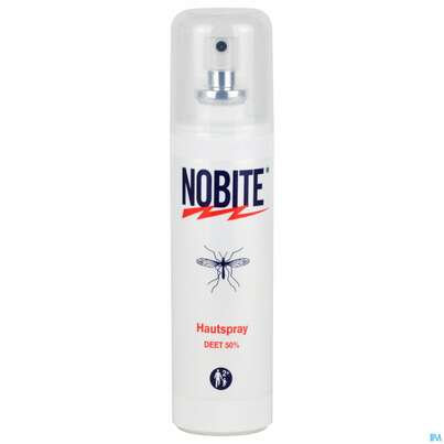 Sie sehen eine Packung NOBITE HAUT SPRAY, 100 Milliliter, Produktbild: 01 NOBITE HAUT SPRAY, 100 Milliliter, A-Nr.: 3823363 - 01