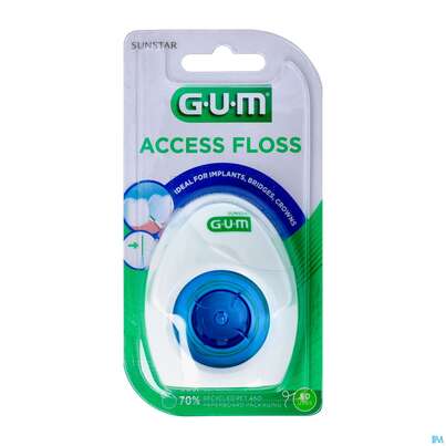 Sie sehen eine Packung Zahnseide Access Floss Sunstar, Produktbild: 02 Zahnseide Access Floss Sunstar, A-Nr.: 4123975 - 02
