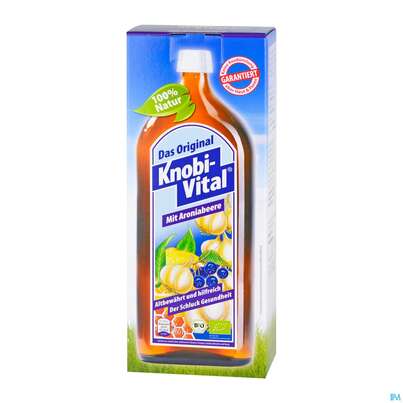 Sie sehen eine Packung Knobivital +aroniabeere 960ml, Produktbild: 02 Knobivital +aroniabeere 960ml, A-Nr.: 3795804 - 02