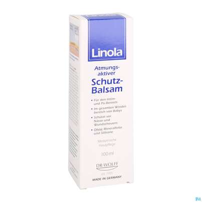 Sie sehen eine Packung LINOLA SCHUTZ BLS, 100 Milliliter, Produktbild: 03 LINOLA SCHUTZ BLS, 100 Milliliter, A-Nr.: 4109248 - 03